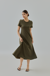 Leona Jersey Midi Dress
